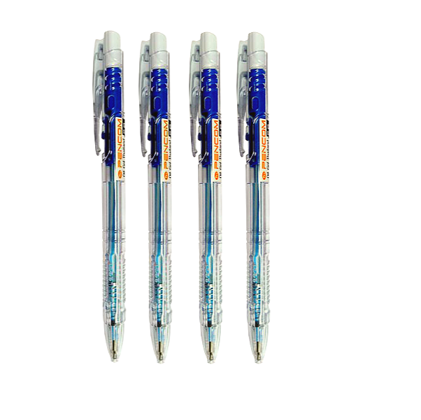 Pencom - OG38 Oil Gel 0.7mm Blue Retractable Fancy Pen (Pack of 5) –  Varlour Stationery Company